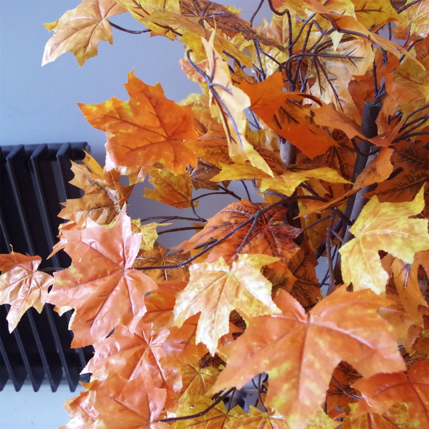 125cm Orange Maple Acer Artificial Tree - Extra Large, Realistic Look