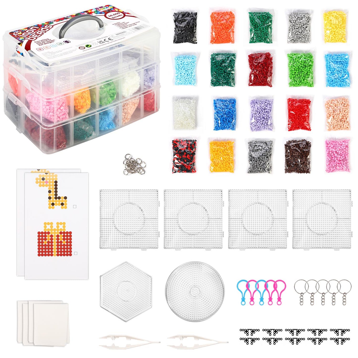SOKA Iron Bead Deluxe Set 0000406 - Creative Craft Kit
